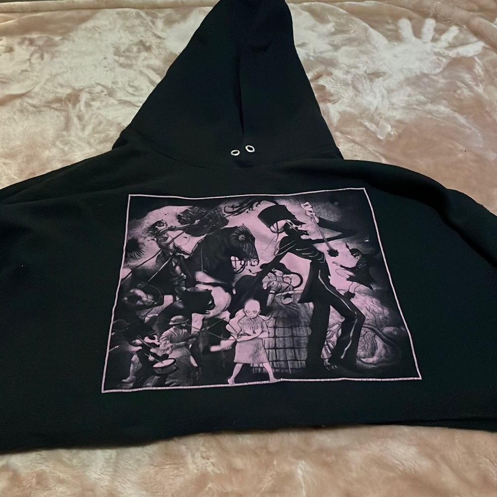 MCR cropped hoodie!